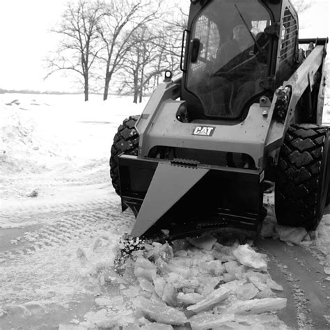 skid steer ice scraper|jenkins skid steer attachments.